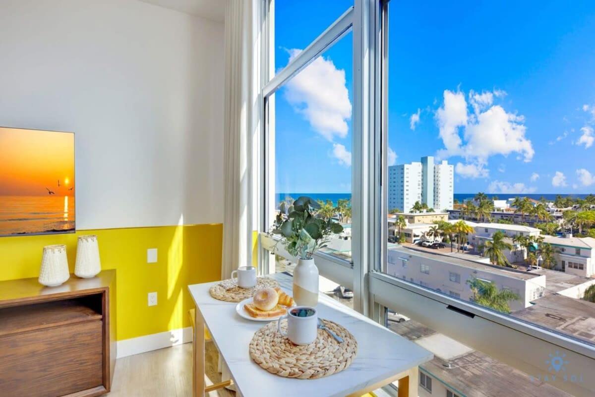Hollywood Beach Broad - Walk - Gym - Amazing Pool Exteriör bild