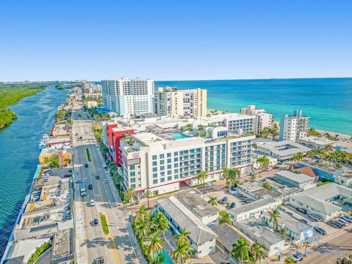 Hollywood Beach Broad - Walk - Gym - Amazing Pool Exteriör bild