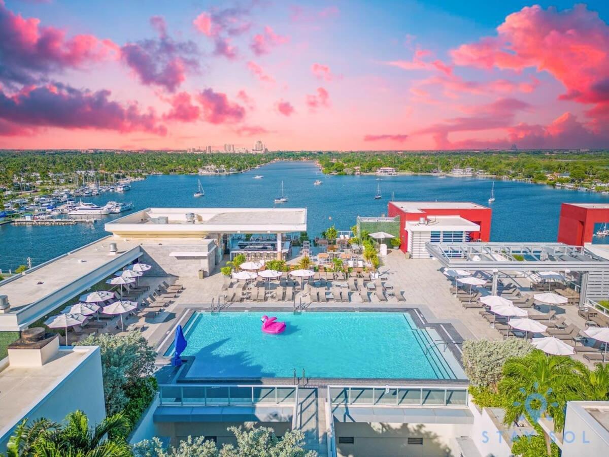 Hollywood Beach Broad - Walk - Gym - Amazing Pool Exteriör bild
