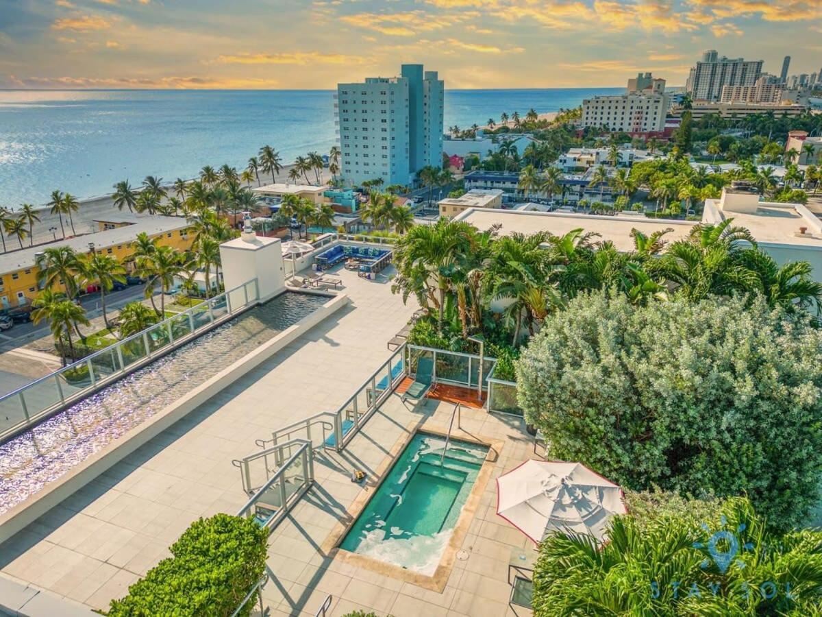 Hollywood Beach Broad - Walk - Gym - Amazing Pool Exteriör bild